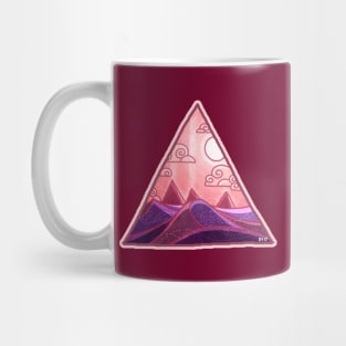 Pyramid Land Mug